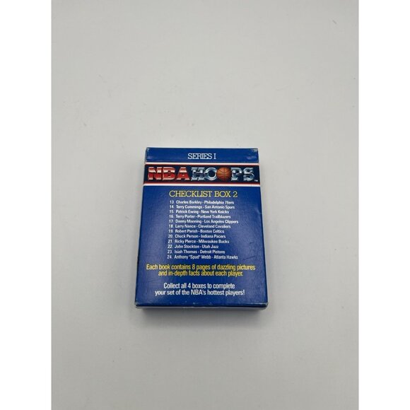 1990 NBA HOOPS Collect-a-Books Series 1 12 Cards Set # 2 Barkley / Ewing Sports - Picture 3 of 5